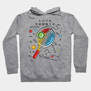 Love Tennis Hoodie